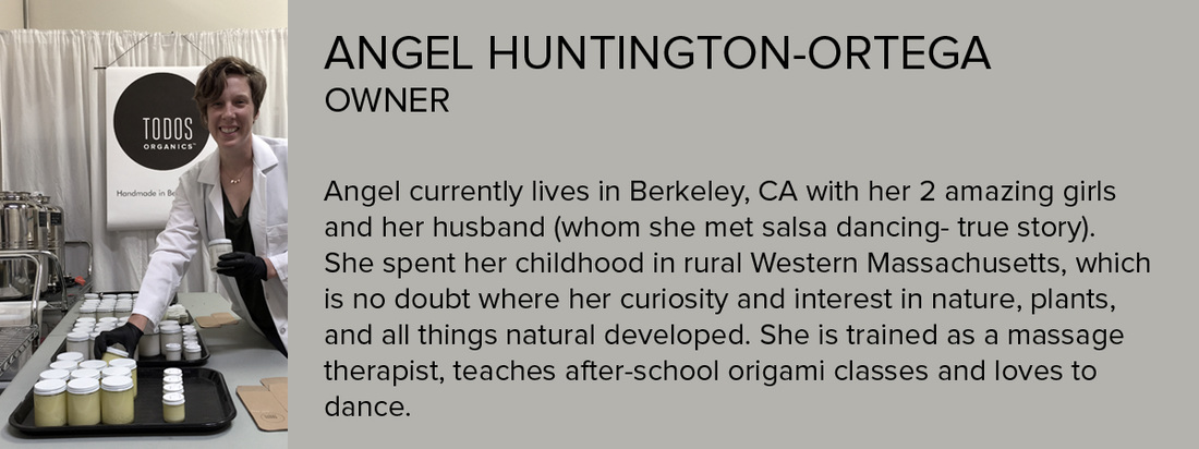 Angel Huntington-Ortega at Todos Organics Headquarters in Berkeley CA